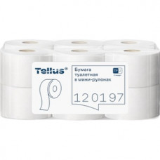 Бумага туалетная TORK/Tellus Universal T2 1-слойная мини 200м 12рул 120197