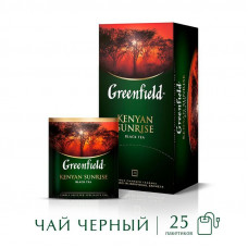 Чай Greenfield Kenyan Sunrise черный 25 пак
