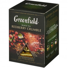 Чай Greenfield Redberry Crumble черный 20 пак/пирам.