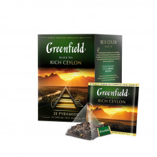 Чай Greenfield Rich Ceylon черный 20 пак