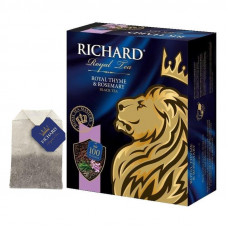 Чай Richard Royal Thyme&Rosemary черный с чабрецом и розмарином 100 пак