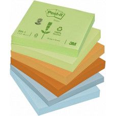 Блок самокл 3М Post-it 76*76 12 блоков Теплая паст.радуга
