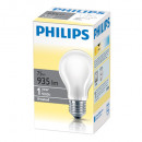 Лампа накаливания 75 Вт цоколь Е-27 Philips, стандартная матовая
