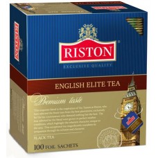 Чай Riston English Elite Tea черный с бергамотом (100 пакетиков)