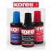 Штемпельная краска Kores красная